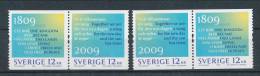 Sweden 2009 Facit #  2710-2711. Two Countries - One Future,  MNH (**) - Nuovi