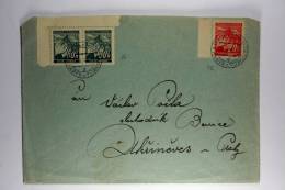 Germany: Böhmen Und Mähren 1941 Cover Mixed Stamps - Lettres & Documents