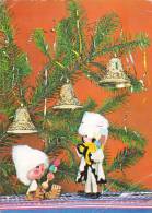 POUPEES, PUPPETTS, NEW YEAR, POSTCARD STATIONERY, ENTIERE POSTAUX, 1978, ROMANIA - Puppen