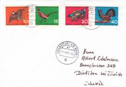 Duitsland 1965 Birds - Hoendervogels & Fazanten