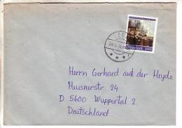 GOOD DENMARK Postal Cover To GERMANY 1988 - Good Stamped: Industry / Art - Cartas & Documentos