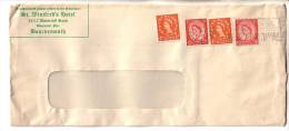 GOOD GB Postal Cover To GERMANY 1961 - Good Stamped: Queen - Hotel Cover - Brieven En Documenten