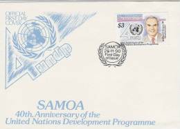 Samoa 1990 40th Anniversary United Nations Development Programme - Samoa