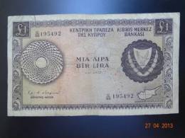 Cyprus 1972 1 Pound - Zypern