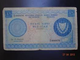 Cyprus 1966 5 Pounds - Cyprus