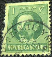 Cuba 1917 Marti 1c - Used - Used Stamps