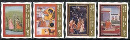 INDIA (1996) - Miniature Paintings Of The Seasons / Peintures - Hemant, Greeshm, Varsha, Vasant, ART - Unused Stamps