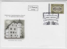 Austria Briefmarken Jugendausstellung 17-19 September 2004 In Gotzis - Covers & Documents