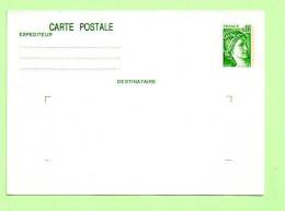 ENTIERS - YVERT 1970  SABINE 80 C - Cartes Postales Repiquages (avant 1995)