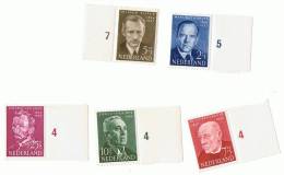 1954 - NEDERLAND Pays-Bas - Au Profit Des Oeuvres De Bienfaisance - Sérié D´été -  Yvert Et Tellier N° 618-622 - Ongebruikt