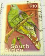 South Africa 2000 African Green Pigeon 10r - Used - Gebruikt