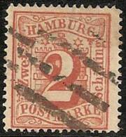 ALEMANIA 1859 (HAMBURGO) - Yvert #3 - VFU - Hambourg