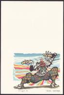 Newyear Picture Postcard 1992, Dance (jny227) - Cartes Postales