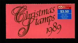 NEW ZEALAND - 1989  $ 3.50  BOOKLET  CHRISTMAS  MINT NH - Postzegelboekjes