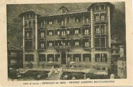 PIEMONTE - USSEGLIO  (Torino) - Valli Di Lanzo - Grande Albergo Rocciamelone (1904) - Cafes, Hotels & Restaurants