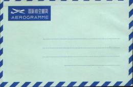 China-Aerogram Uncirculated -2/scans - Airmail