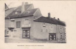 MONTBOZON : Devanture De La Fabrique De Biscuits Et Massepains HOSPITAL - Peu Courant - Other & Unclassified