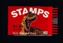 NEW ZEALAND - 1993  $ 4.50  BOOKLET DINOSAUR STAMPS  MINT NH - Carnets