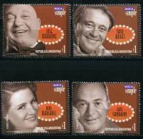 AR1211. ARGENTINA / ARGENTINE (1999) - Correo Privado / Private Post OCA Simple - Marrone, Bores, Marshall, Sandrini - Neufs