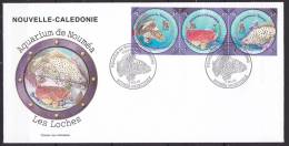 NOUVELLE CALEDONIE -1 Er Jour - FDC - Aquarium De Nouméa - 2003 -  1  Enveloppe  -  - - FDC