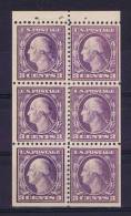 USA: Booklet  Pane   502b , MH/* With Disturbed Gum - 1. ...-1940