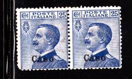 1912 EGEO CASO EFFIGIE 25 CENT MNH ** - Ägäis (Caso)