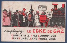 BUVARD EMPLOYEZ LE COKE DE GAZ DE FRANCE - ILLUSTRATEUR GUS BOFA - Elektrizität & Gas