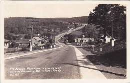 Maryland Frostburg Big Savage Mountain Street Scene Real Photo RPPC - Other & Unclassified