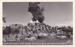 Oregon Peterson's Rock Garden Between Bend & Redmond Real Photo RPPC - Otros & Sin Clasificación