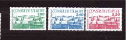 FRANCE 1986 Europe Council Michel Cat N° 40/42 Mint Never Hinged - European Community