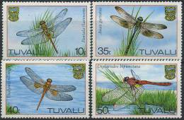 Tuvalu - 1983 - Insects, Libellules - 4v Neufs ** // Mnh - Tuvalu