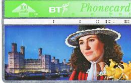 Royaume-Uni BT Phonecard  100 Units Caernarvon  CastleVide Et TTB **** Collections  RARES**** - Collections