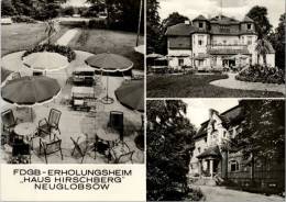 AK Neuglobsow, FDGB-Heim "Haus Hirschberg", Beschr, 1974 - Neuglobsow