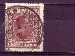 KING ALEXANDER-15 D-POSTMARK-BACKA TOPOLA-VOJVODINA-YUGOSLAVIA-1926 - Used Stamps