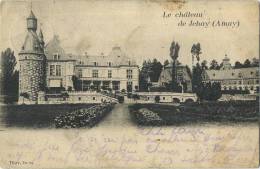 Le Chateau De Jehay ( Amay ) ( Ecrit 1905 Avec Timbre ) - Amay