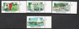 British Indian Ocean Territory 1991 - BIOT Administration Plate 1A/1C SG111-114 MNH Cat £11++ SG2015 - Territoire Britannique De L'Océan Indien