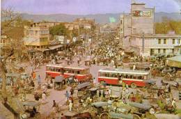 Marché - Souk - Attelages - Autobus - Disque La Voix De Son Maître - Raja Bazar Rawalpindi - Pakistan
