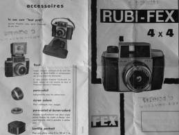 Mode D'emploi Rubi FEX 4x4 - RARE - Matériel & Accessoires