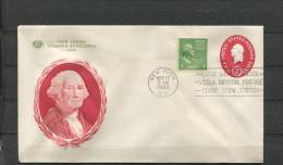 USA 1950 Upgrated Postal Stationary Cover A.S.D.A. Stamp Show NewYork  Cancel First Day Of Issue - Otros & Sin Clasificación