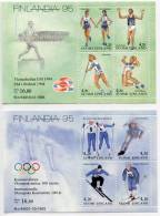 FINLAND / FINLANDIA (1994). FINLANDIA 95 - Olympics, Summer And Winter Sports - Helsinki 94 (1256) - Neufs