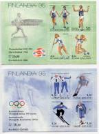 FINLAND / FINLANDIA (1994). FINLANDIA 95 - Olympics, Summer And Winter Sports - Helsinki 94 (1256) - Unused Stamps