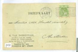 HANDGESCHREVEN BRIEFKAART Uit 1917 Van UTRECHT Naar AMSTERDAM   (7577) - Storia Postale