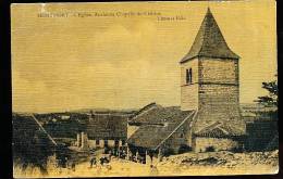 51 MONTMORT LUCY / L'Eglise / CARTE TOILEE - Montmort Lucy