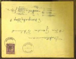 Finland: Cover 1946 With Overprinted Stamp - Fine And Rare - Lettres & Documents