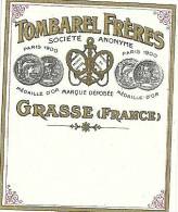 Etiquette Parfum Réf.004. Tombarel Frères - Grasse - Etiketten