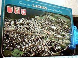 SCHWEIZ SUISSE SWITZERLAND SVIZZERA LACHEN STATION GARE STAZIONE E STADIO CALCIO  N1985  EF14943 - Lachen
