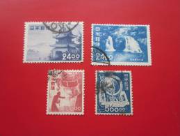 Japon  Nippon   4 Stamps > Asia > Japan > 1868-1912 Emperor Mutsuhito (Meiji Era) > Used Stamps Timbres Obli - Usati