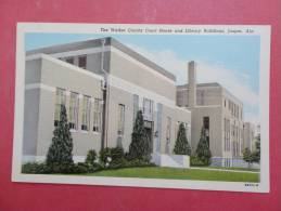 Alabama >  Jasper  Walker County Court House & Library  Not Mailed Ref  945 - Altri & Non Classificati