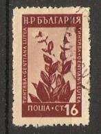 Bulgaria 1953  Medicinal Flowers  (o) Mi.878 - Gebraucht