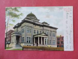 Waterbury, CT--Court House--cancel1906- Ref PJ -100 - Waterbury